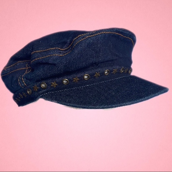 Accessories - Y2K Denim Cabby Hat
